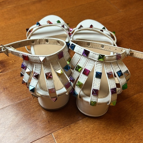 White Studded Sandal! - Picture 3 of 7